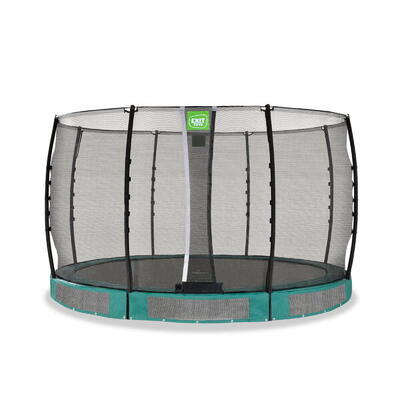 Exit allure classic inground trampoline ø366cm - groen