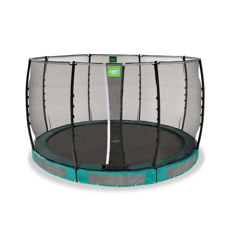 Trampoline enterré EXIT Allure Classic ø366cm - vert