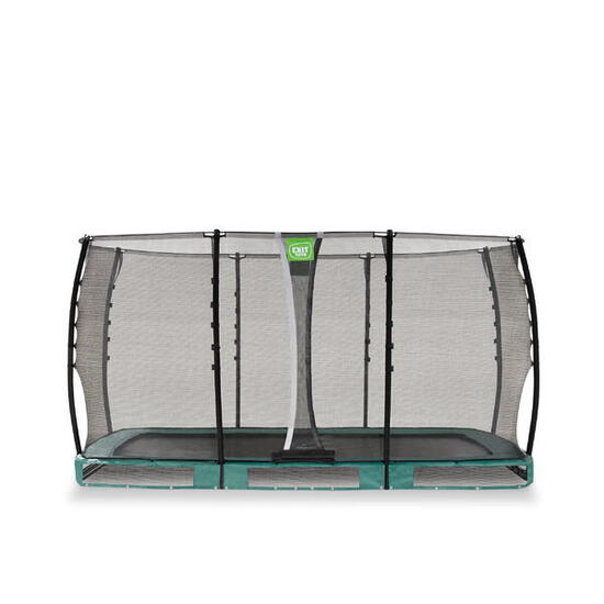 Trampolino elastico interrato EXIT Allure Classic 214x366cm - verde
