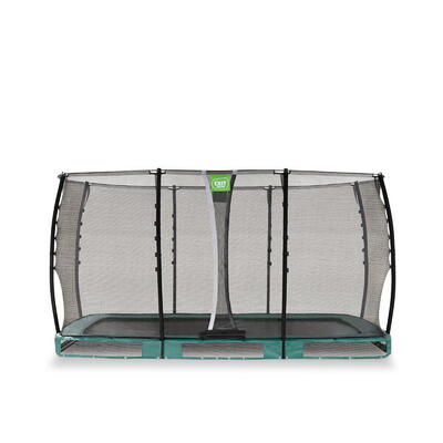 Exit allure classic inground trampoline 214x366cm - groen