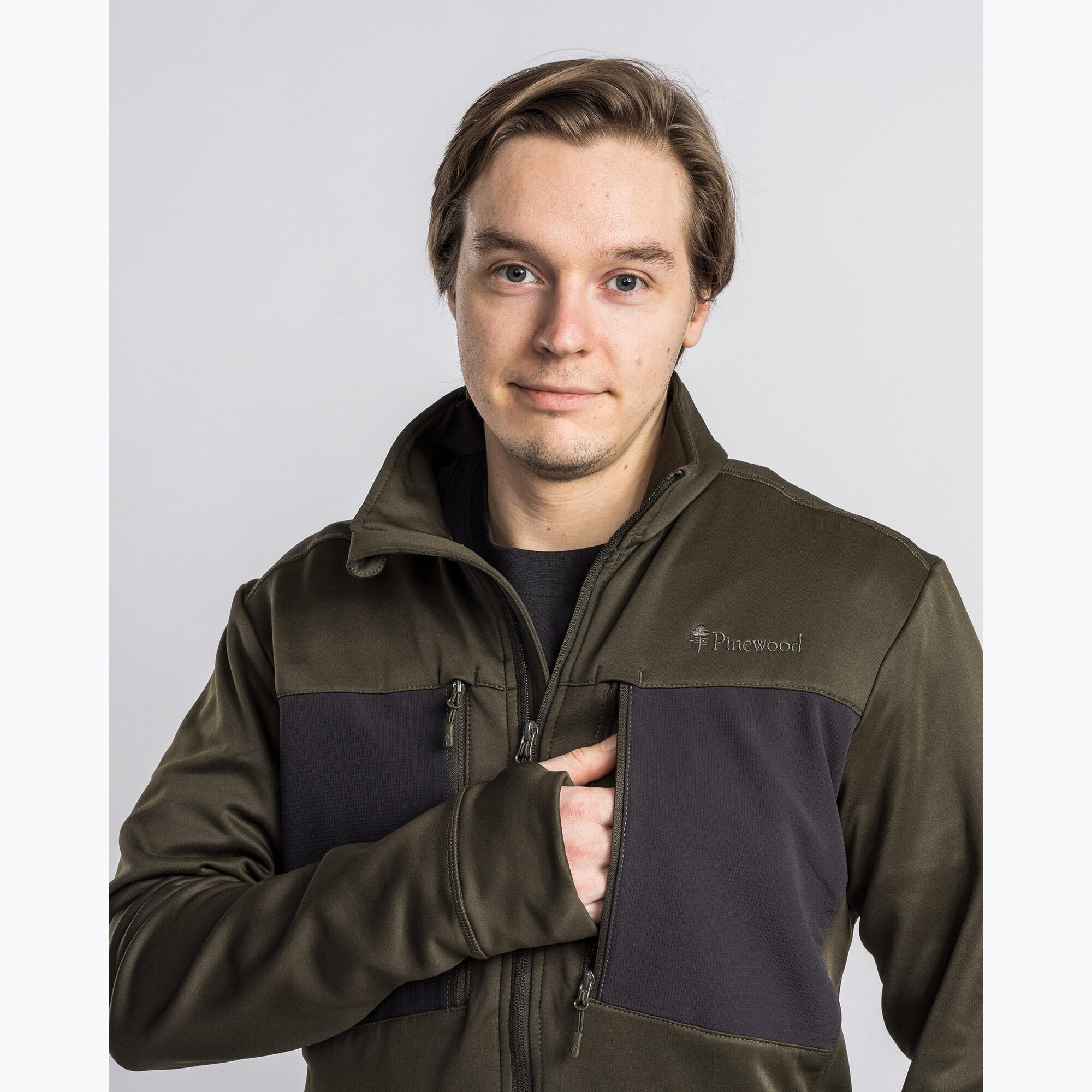 Sweat polaire homme Pinewood Abisko Power Fleece 3/5