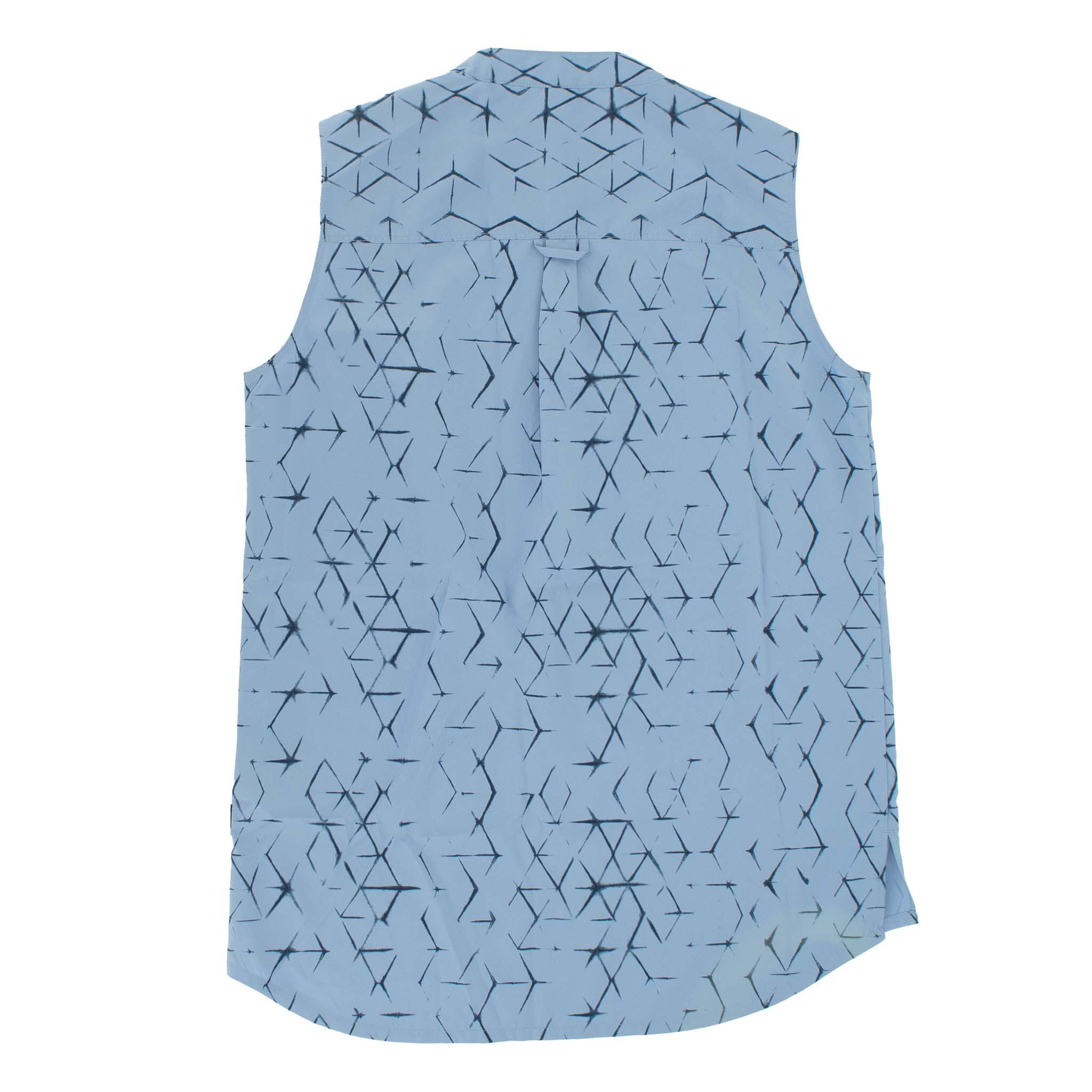 Bluse Sonora Shibori Bluse Damen Shirt in Blau 2/2