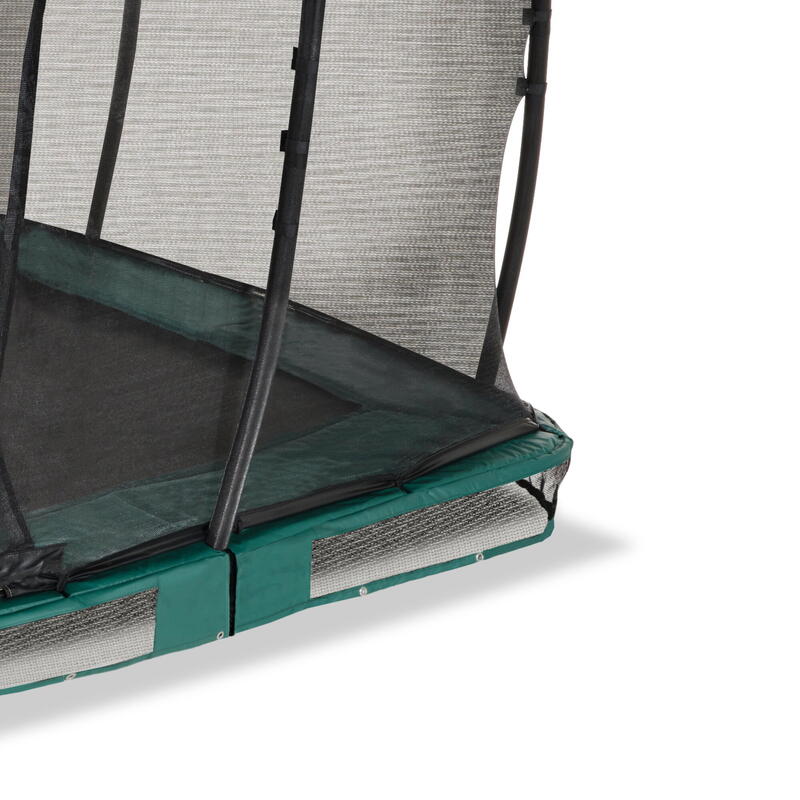 EXIT Allure Premium inground trampoline 214x366cm - groen