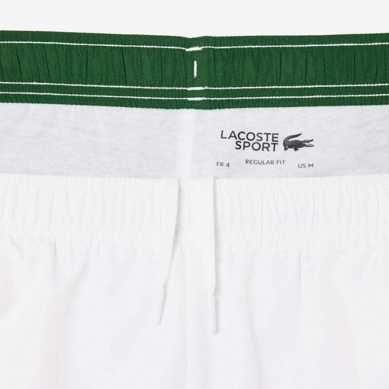 Short Lacoste Sportsuit Blanco Verde -  - S 2/5