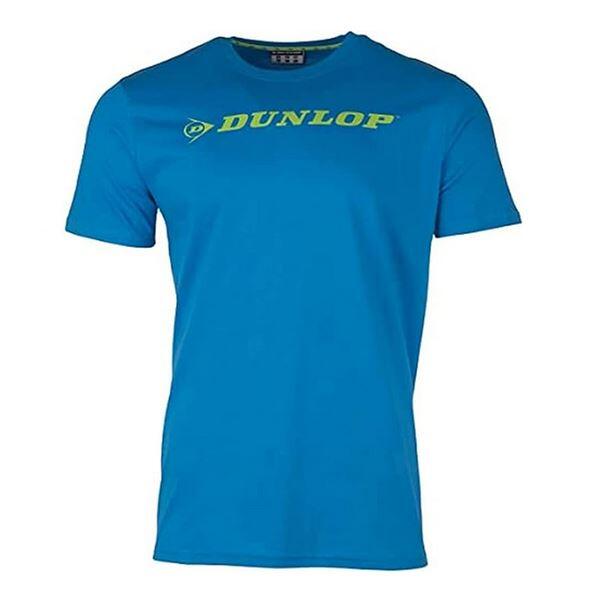 DUNLOP T-Shirt Dunlop Essential Crew Tee Unisex (Neon Azul)