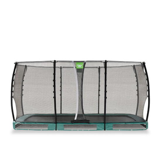 Trampolino elastico interrato EXIT Allure Classic 244x427cm - verde