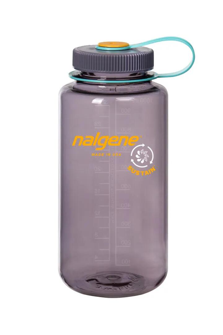 NALGENE Nalgene Sustain Wide Mouth 1000ml drinkfles Aubergine Sustain