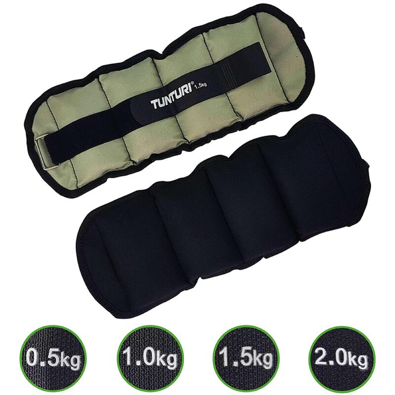 Závaží na zápěstí / kotník TUNTURI neoprén 2 x 1,5 kg