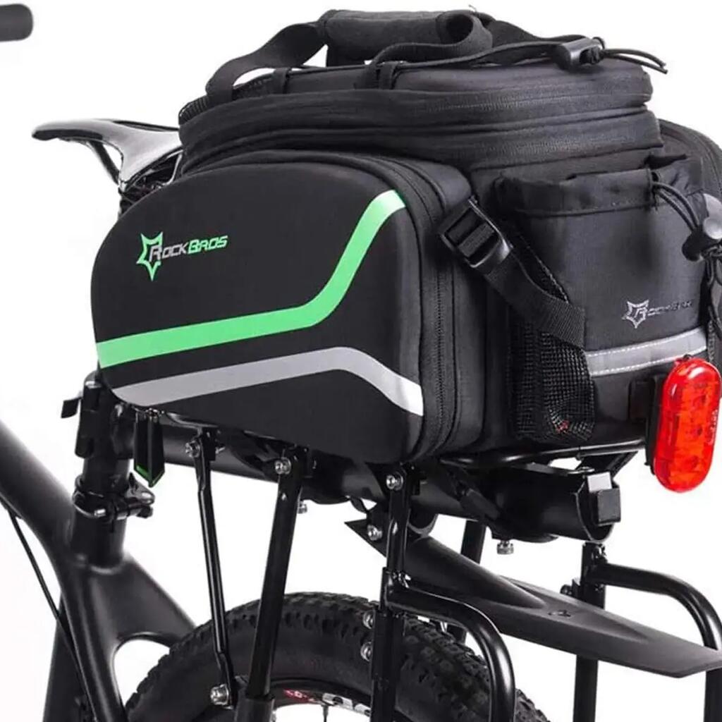 Waterproof and Foldable Rear Rack Bag, 10-35 L