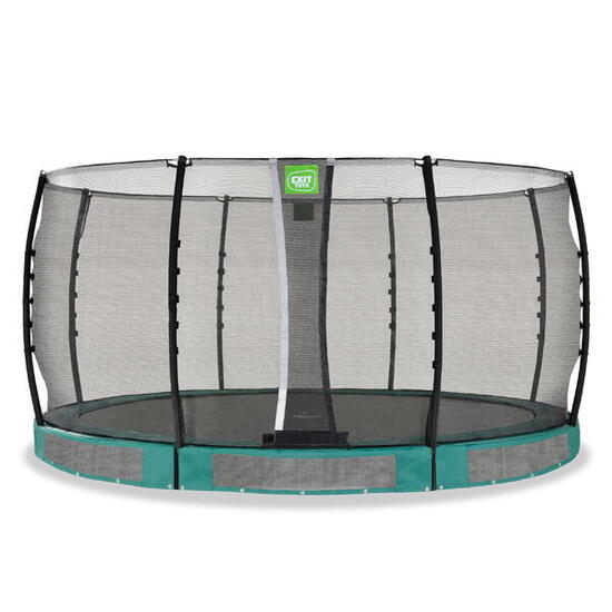 Trampolino elastico interrato EXIT Allure Classic ø427cm - verde
