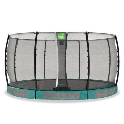 Exit allure classic inground trampoline ø427cm - groen
