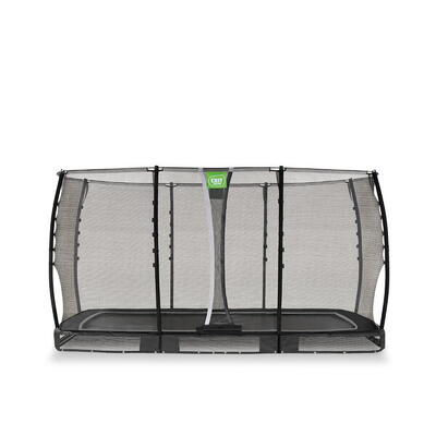 Trampoline inground allure rechthoekig 214 x 366 cm met veiligheidsnet