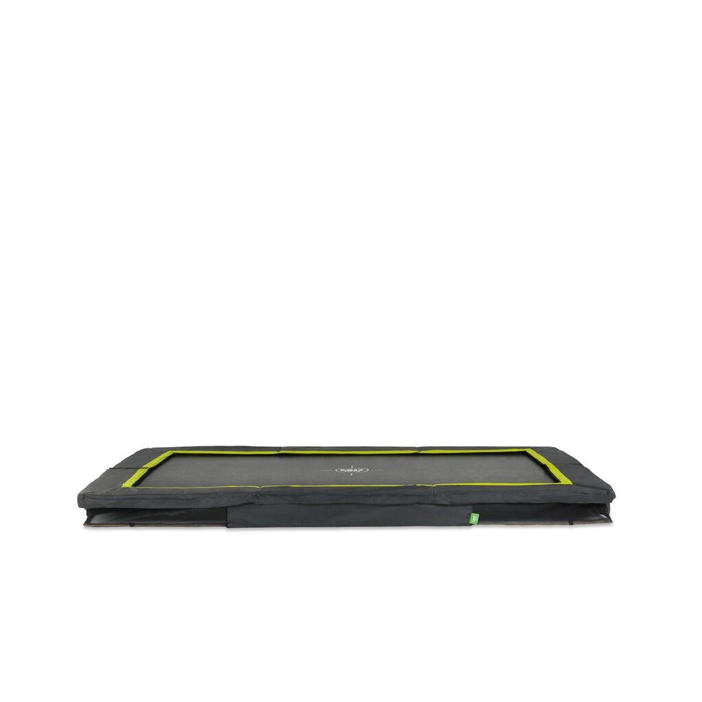 EXIT Silhouette Ground Sports Trampoline 7x10ft – Black