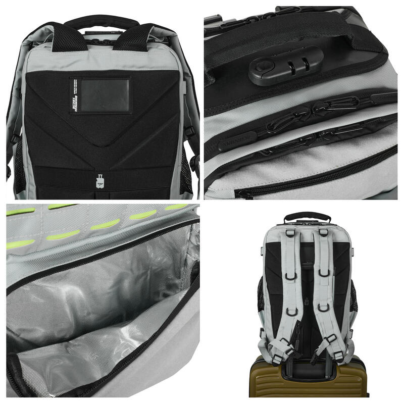 Sac à dos tactique militaire ELITRAINX Pro Series Silver 45L pour le sport