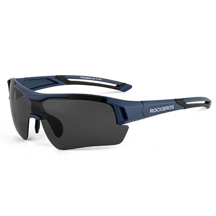 Rockbros - Lunettes De Cyclisme Polarisées Sports Vtt - Lunettes De Soleil - Bleu - No Size - Decathlon