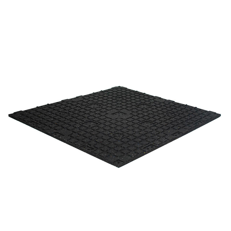 Baldosa deportiva FIFTEEN 20mm - 100x100 cm - Gris claro
