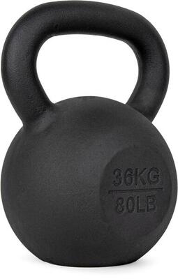 Kettlebell pro - fitness - gietijzer - 4 tot 40 kg