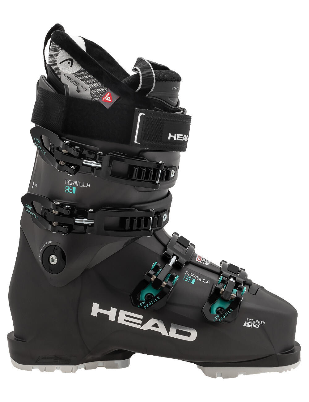 Botas De Esqui Para Mulher Mulher - HEAD Formula 95 W GW - Anthr/Light Blue 3/4