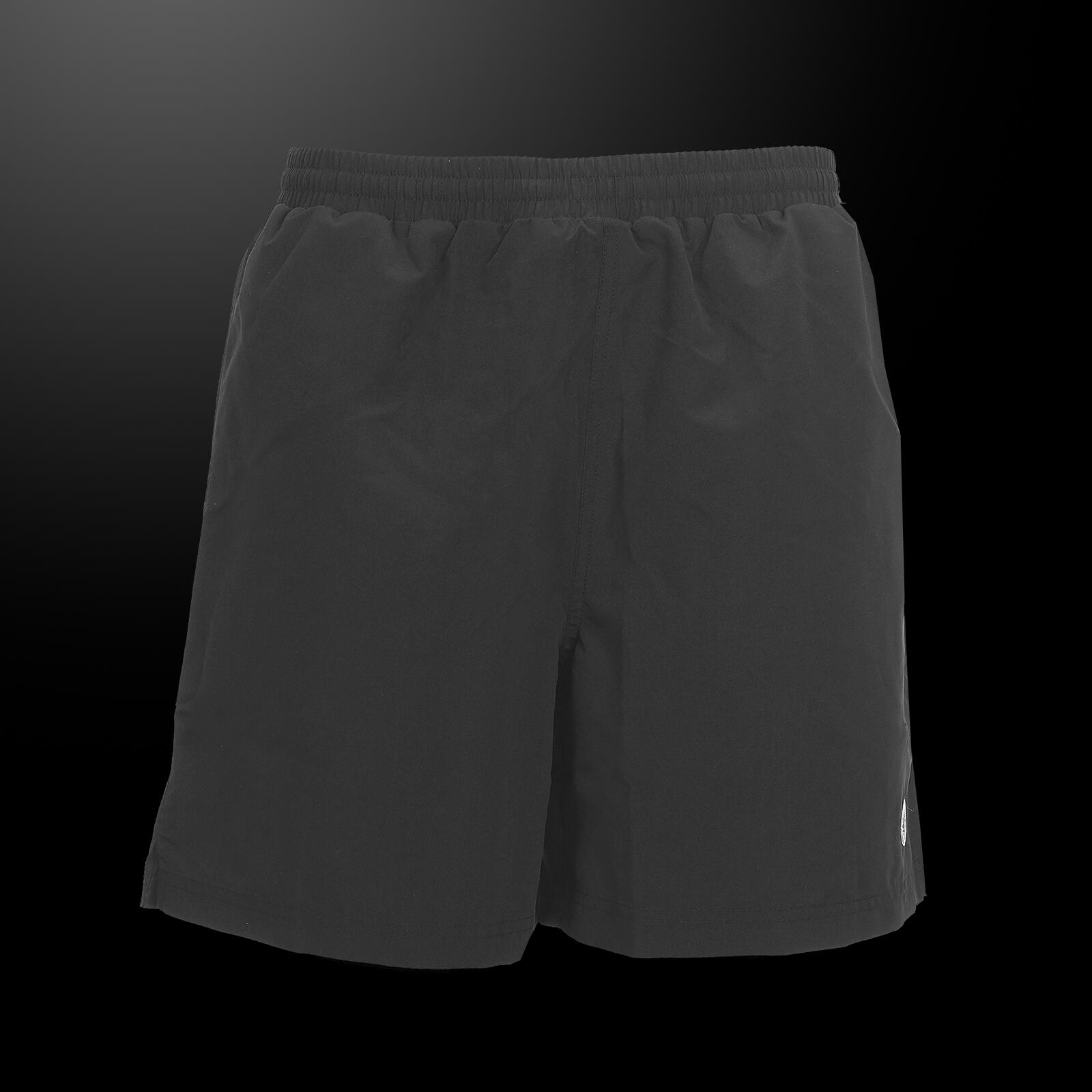 Basic Short Zwart – Ademende unisex shorts voor racketsport & fitness 2/2