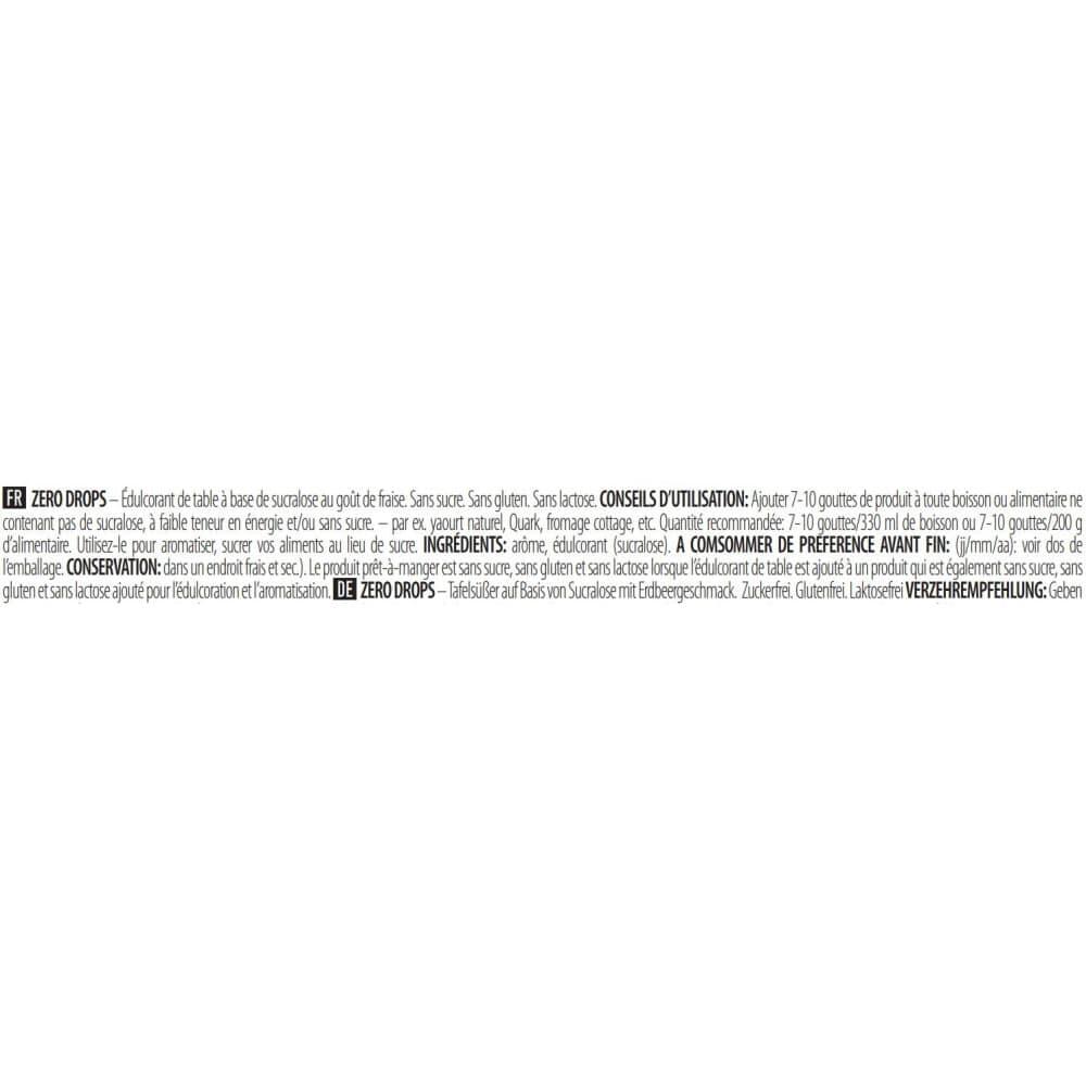 BioTechUSA Zero Drops 50 Ml 2/5