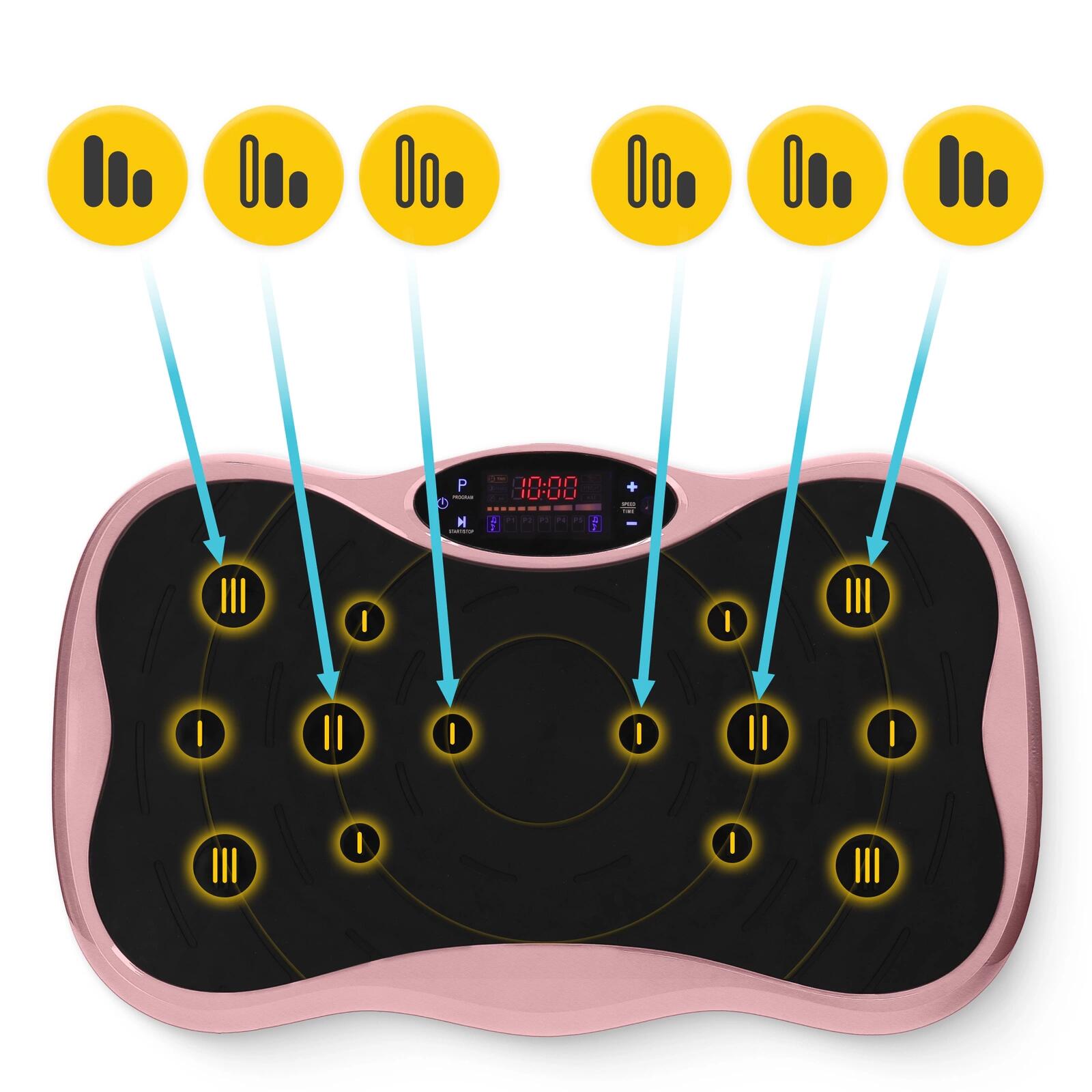 Vibrationsplatte 4FIZJO ULTRA+ Fitness Vibrationsboard mit Bluetooth 3/7