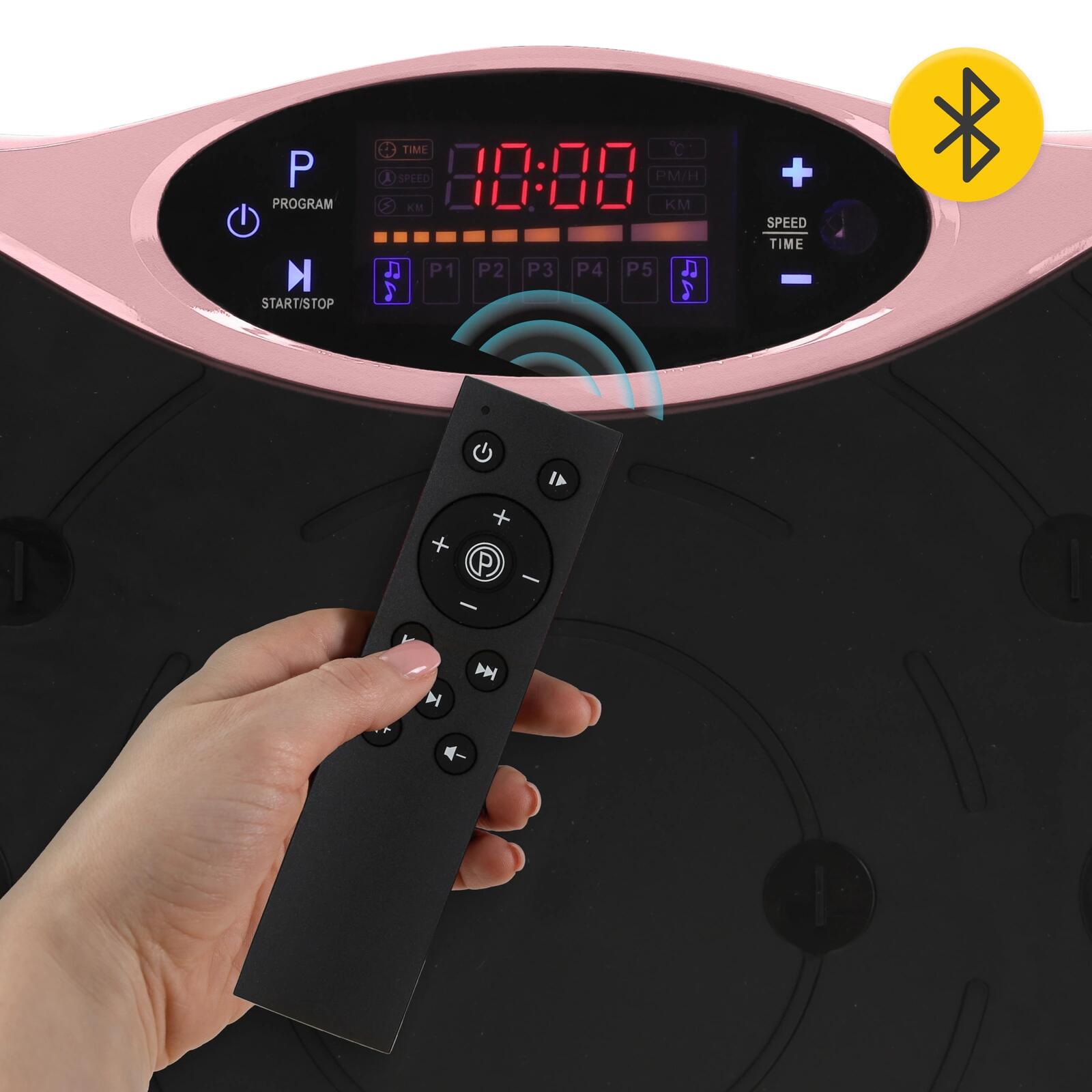 Vibrationsplatte 4FIZJO ULTRA+ Fitness Vibrationsboard mit Bluetooth 6/7