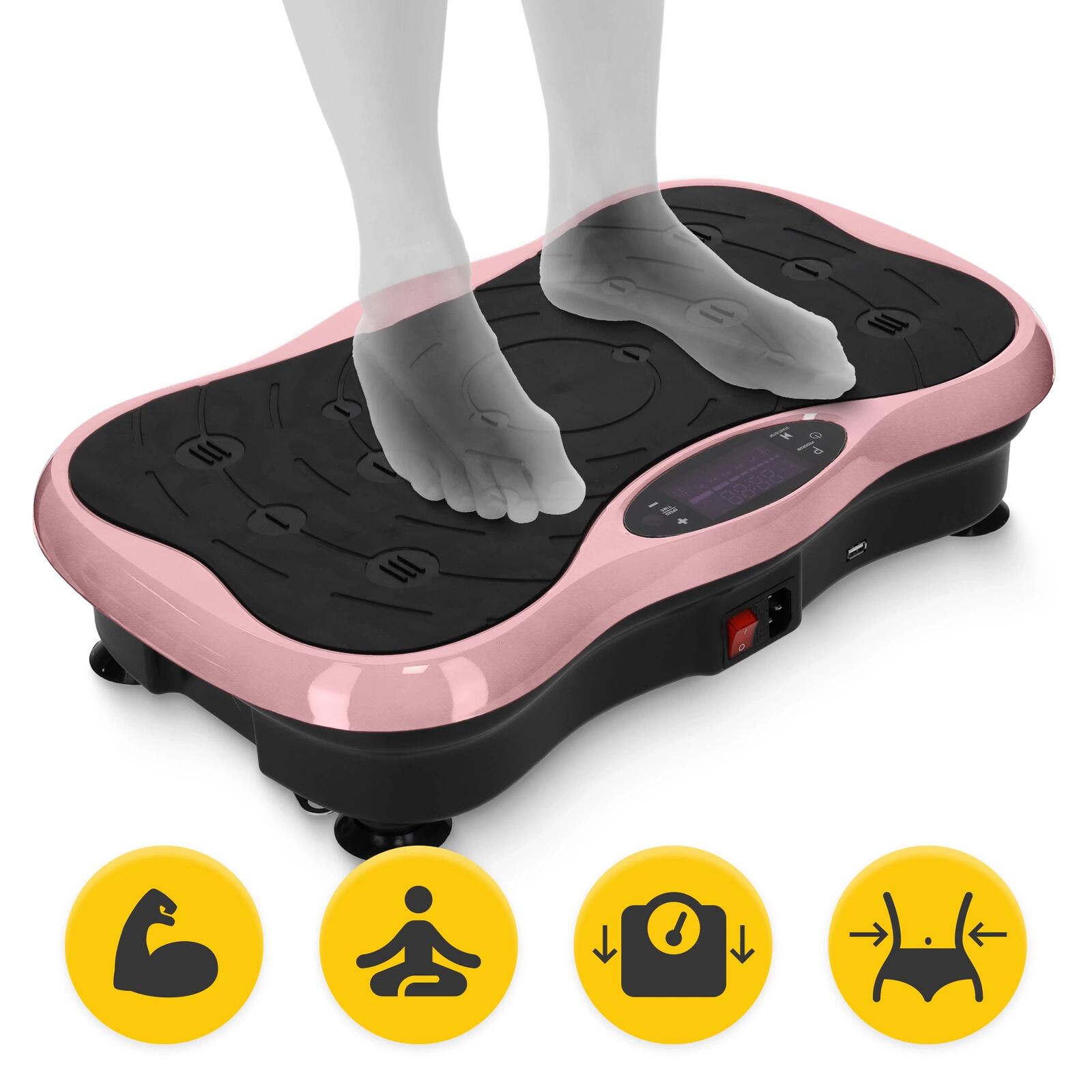 Vibrationsplatte 4FIZJO ULTRA+ Fitness Vibrationsboard mit Bluetooth 2/7