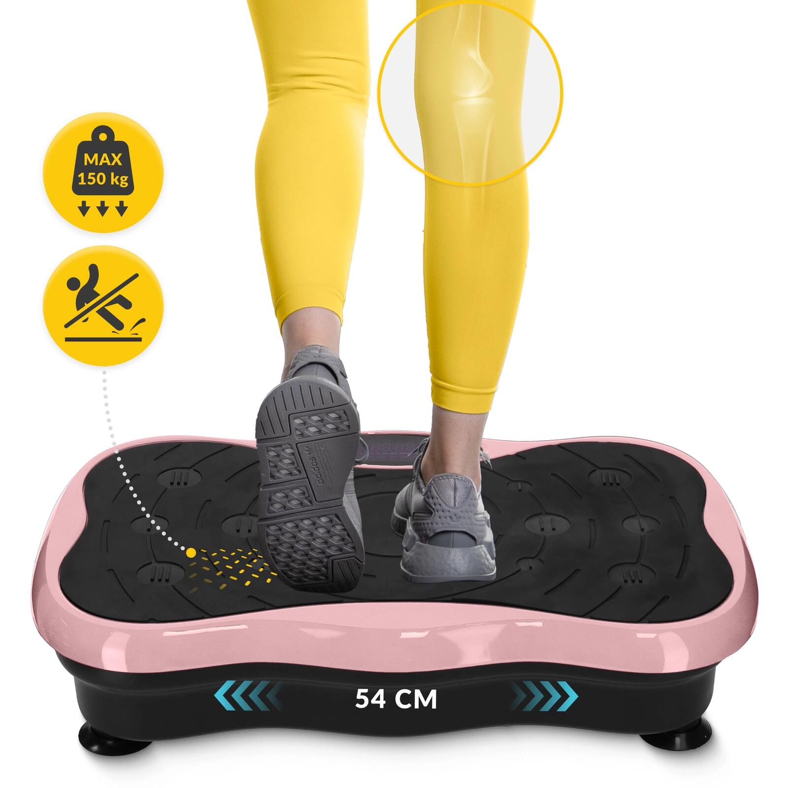 Vibrationsplatte 4FIZJO ULTRA+ Fitness Vibrationsboard mit Bluetooth 4/7
