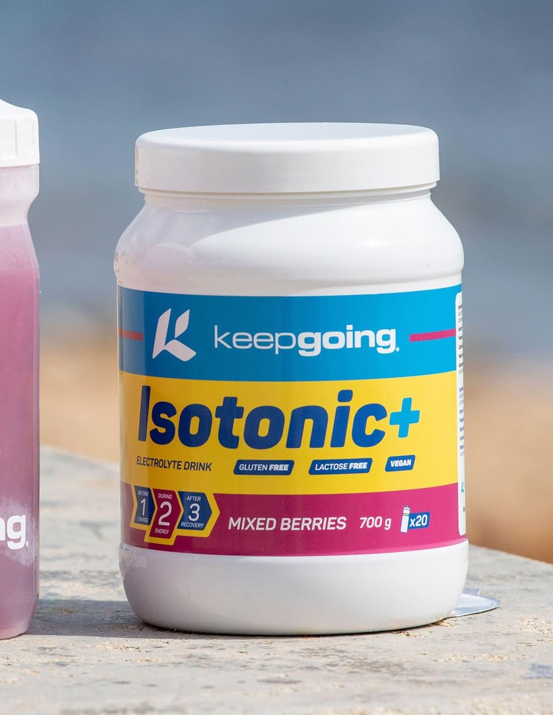 Bebida Isotónica en Polvo "Isotonic +" Sabor Frutos Rojos 700 g 4/6