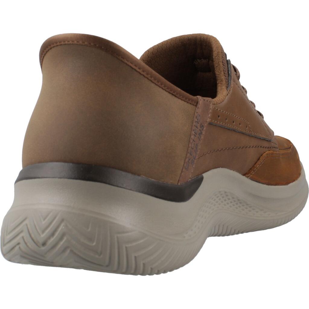 Baskets Skechers Modèle Hasting - Rory Couleur Marron 3/5