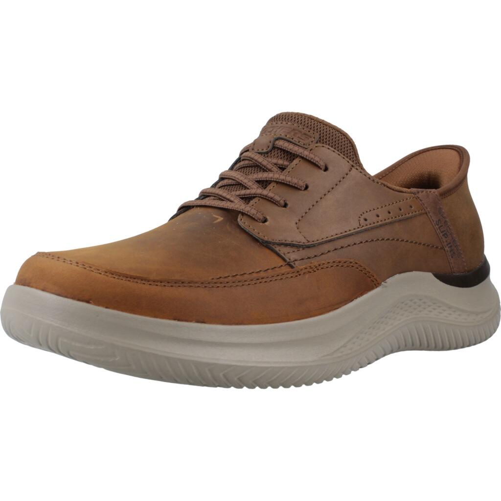 Baskets Skechers Modèle Hasting - Rory Couleur Marron 1/5