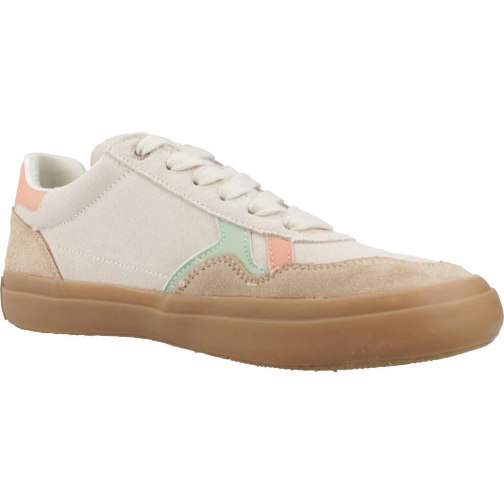 Baskets Pepe Jeans Modèle Travis Retro W Couleur Beige 5/5