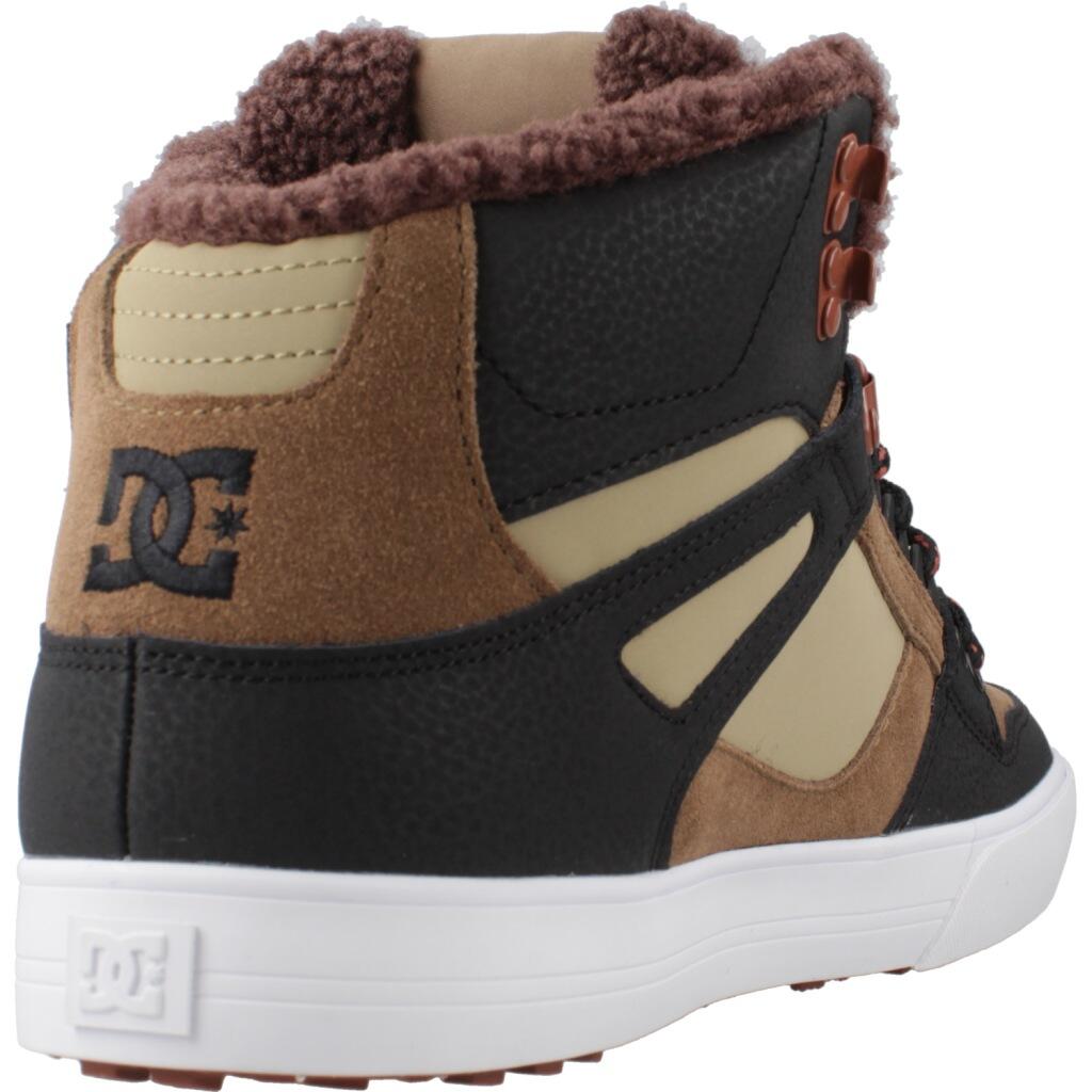 Baskets Dc Modèle Pure High-top Wc Wnt Couleur Marron 3/7