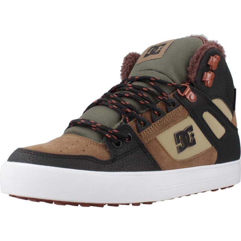 Zapatillas hombre Dc Pure High-top Wc Wnt Marron