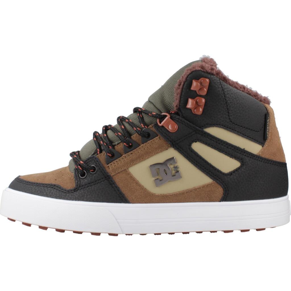 Baskets Dc Modèle Pure High-top Wc Wnt Couleur Marron 2/7