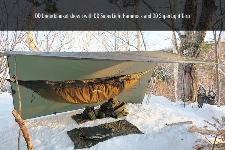 DD Hammocks Sous-couverture - Coyote Brown 6/6