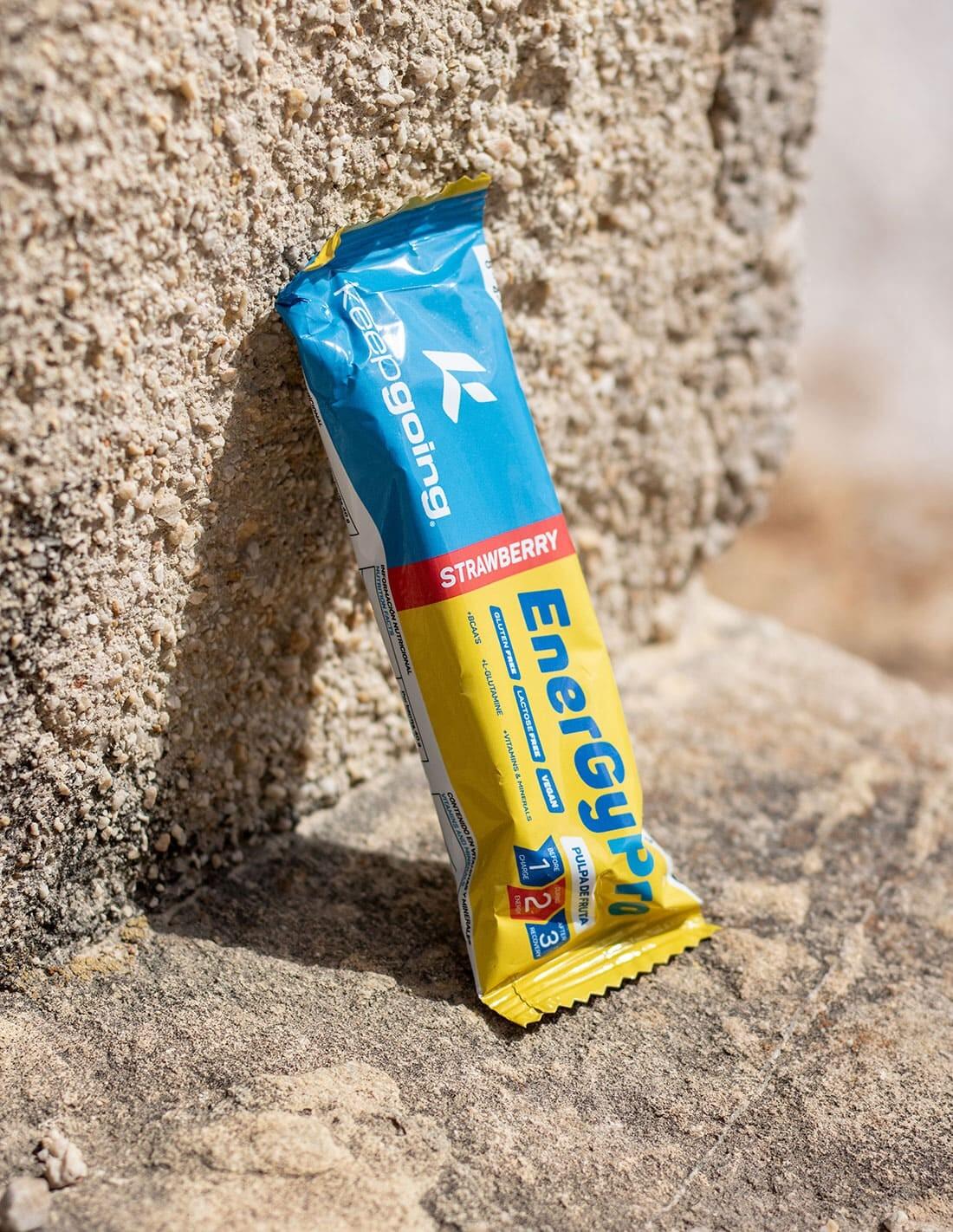 Barritas Energéticas Naturales Energía Pro "EnergyPro Bar" de Fresa 24x40g 4/7