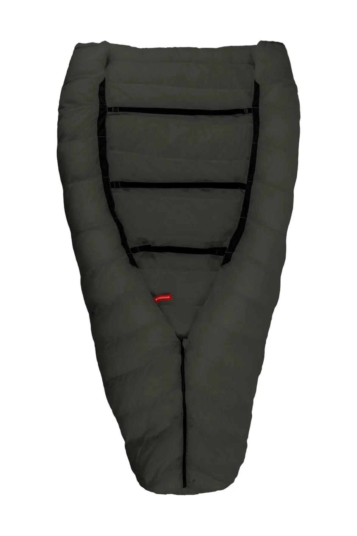 Grüezi Biopod DownWool Top Steppdecke - Deep Forest 4/6