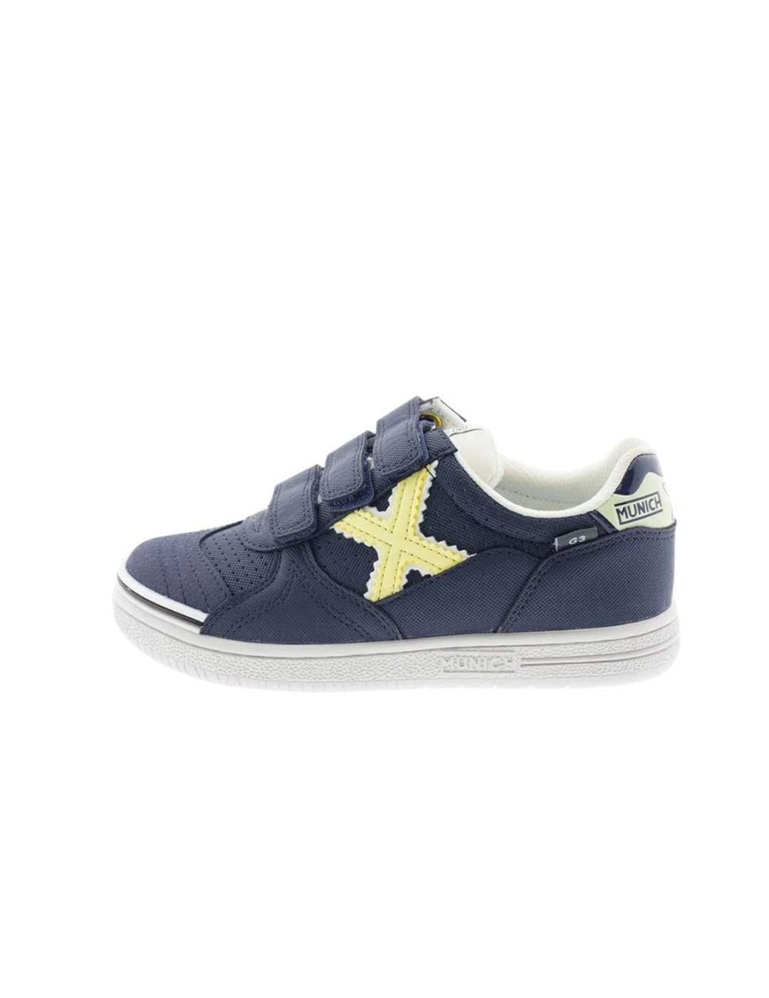 Chaussures pour enfant Munich g-3 kid vco Bleu 2/4