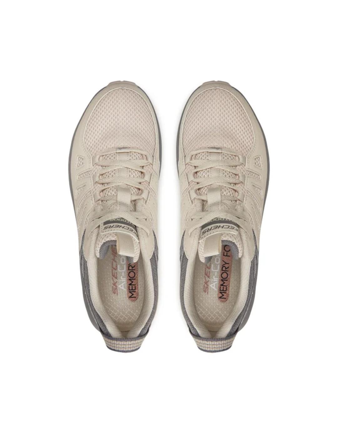 Chaussures pour femmes Skechers Switch back Beige 5/6