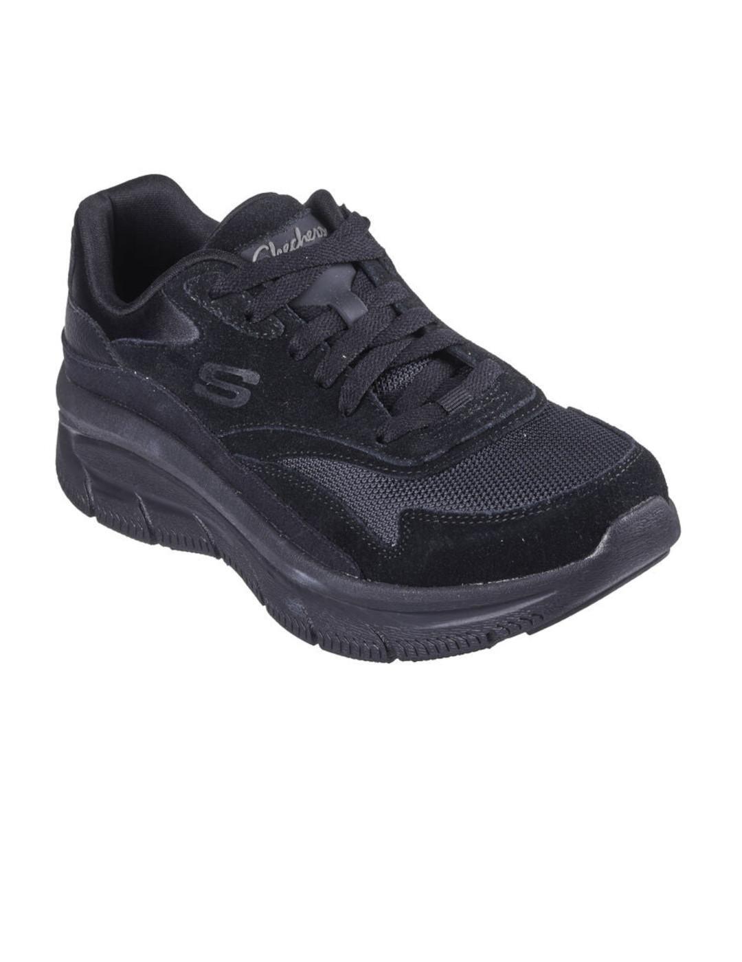 Zapatillas para Mujer Skechers  modern d lux Negro 2/5