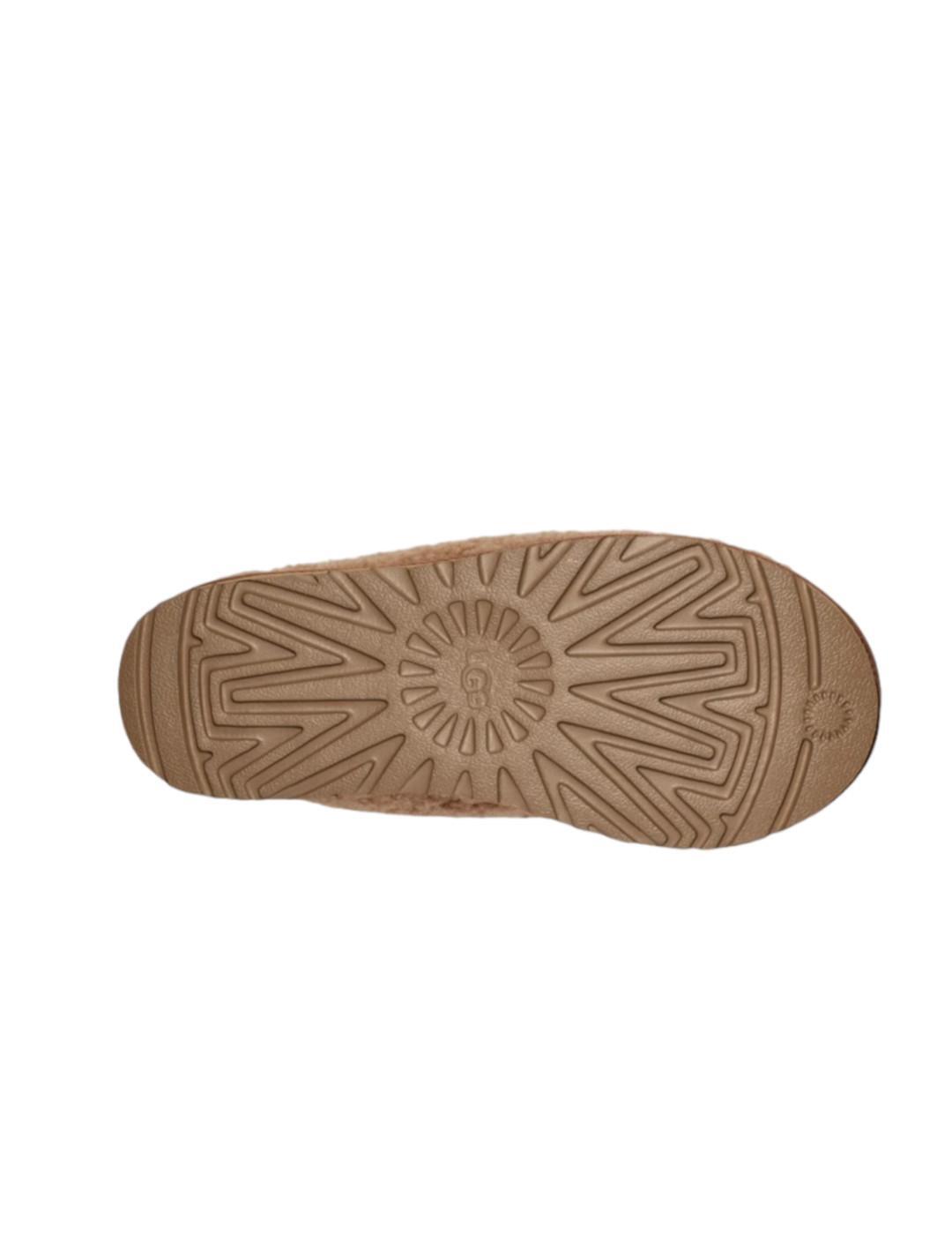Chaussons pour femme Ugg Tasman maxi curlyv marron 4/6