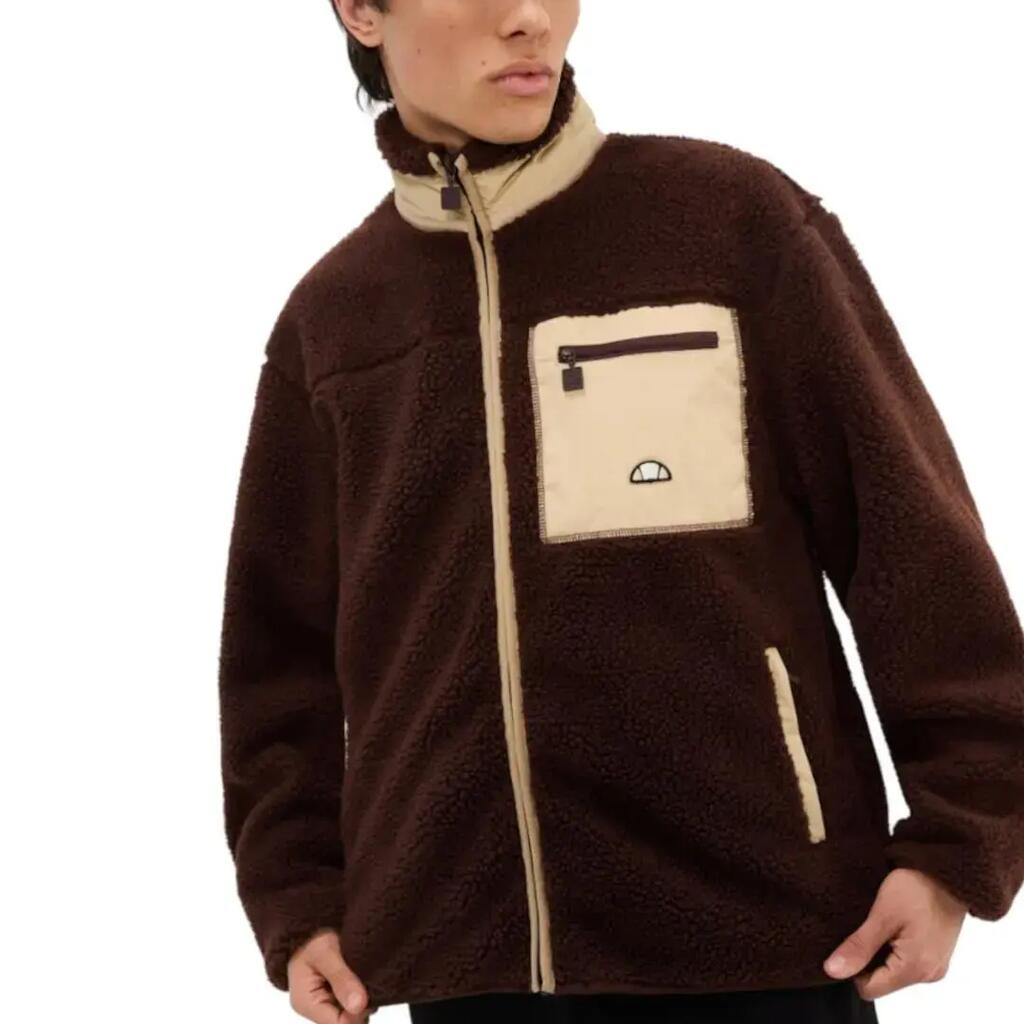 Vestes pour hommes Ellesse Viterbo Marron