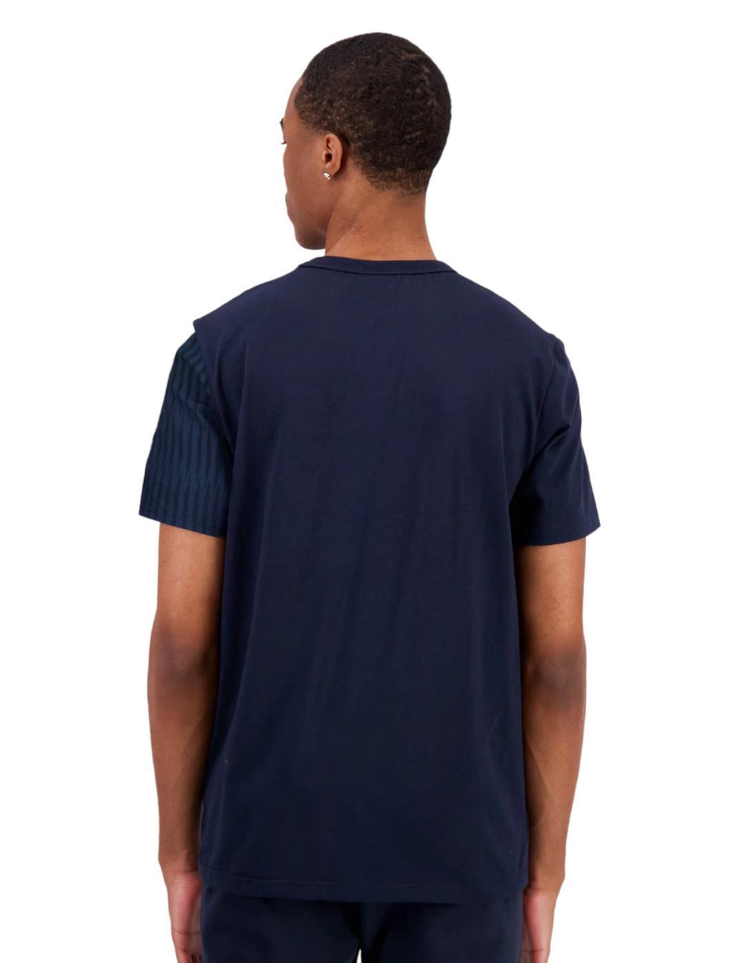 Camiseta de manga curta para Homem Le coq sportif Heritage Azul 2/6