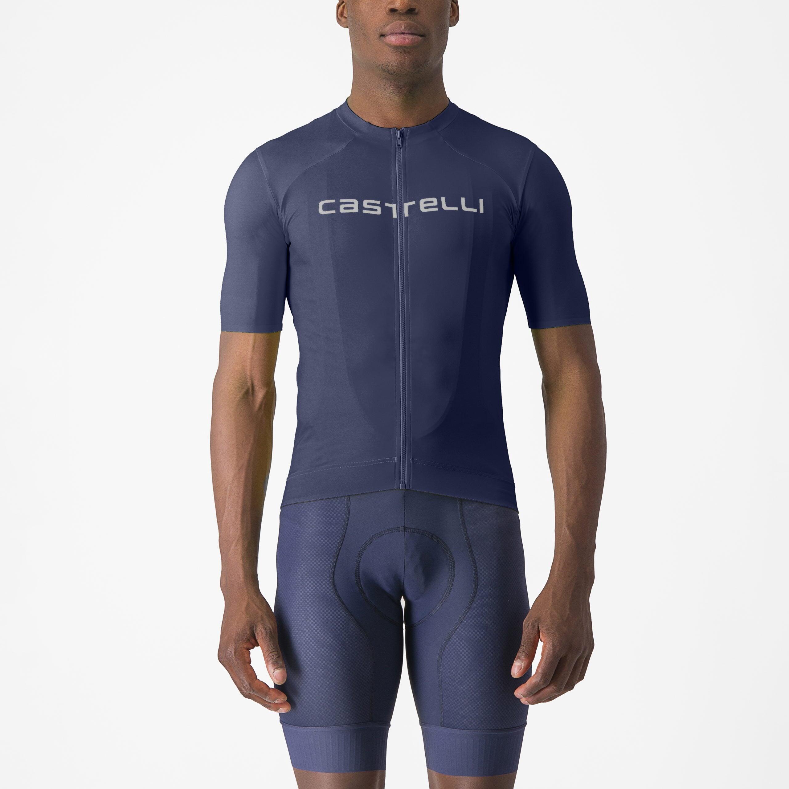 CASTELLI Castelli Prologo Lite Jersey heren fietsshirt Belgian Blue