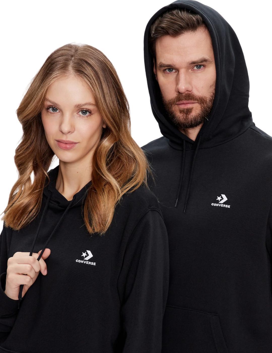 Maillot et sweatshirt pour homme Converse Star chevron Noir 4/5