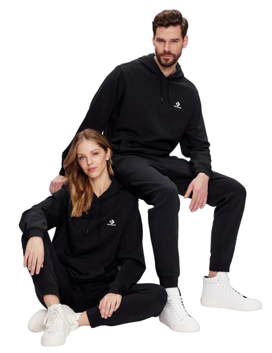 Maillot et sweatshirt pour homme Converse Star chevron Noir 3/5