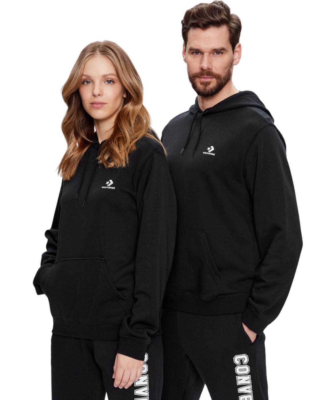 Maillot et sweatshirt pour homme Converse Star chevron Noir 1/5