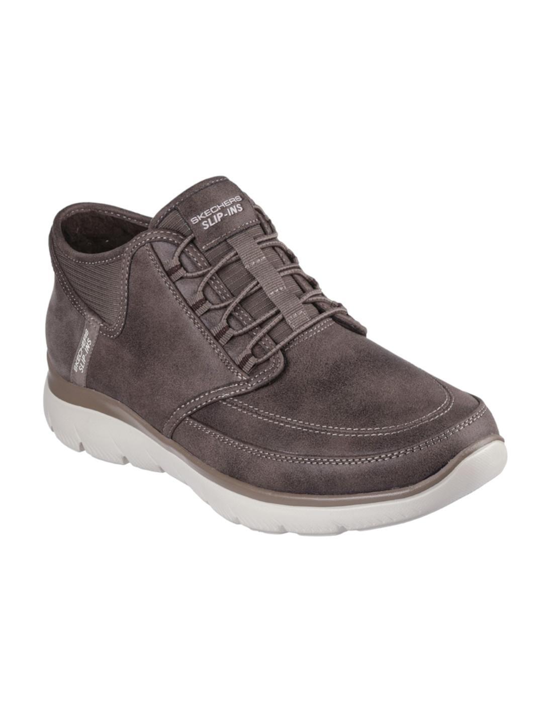 Zapatillas para Hombre Skechers Summits siegul Marrón 3/7