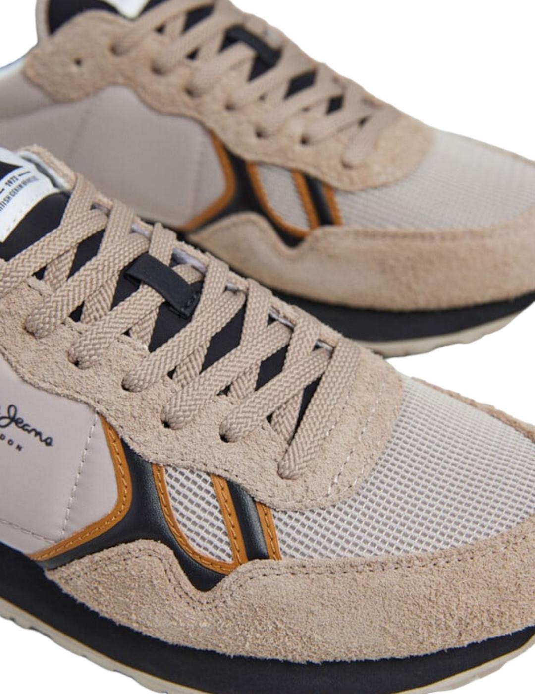 Zapatillas para Hombre Pepe jeans Brit fun Beige 4/5
